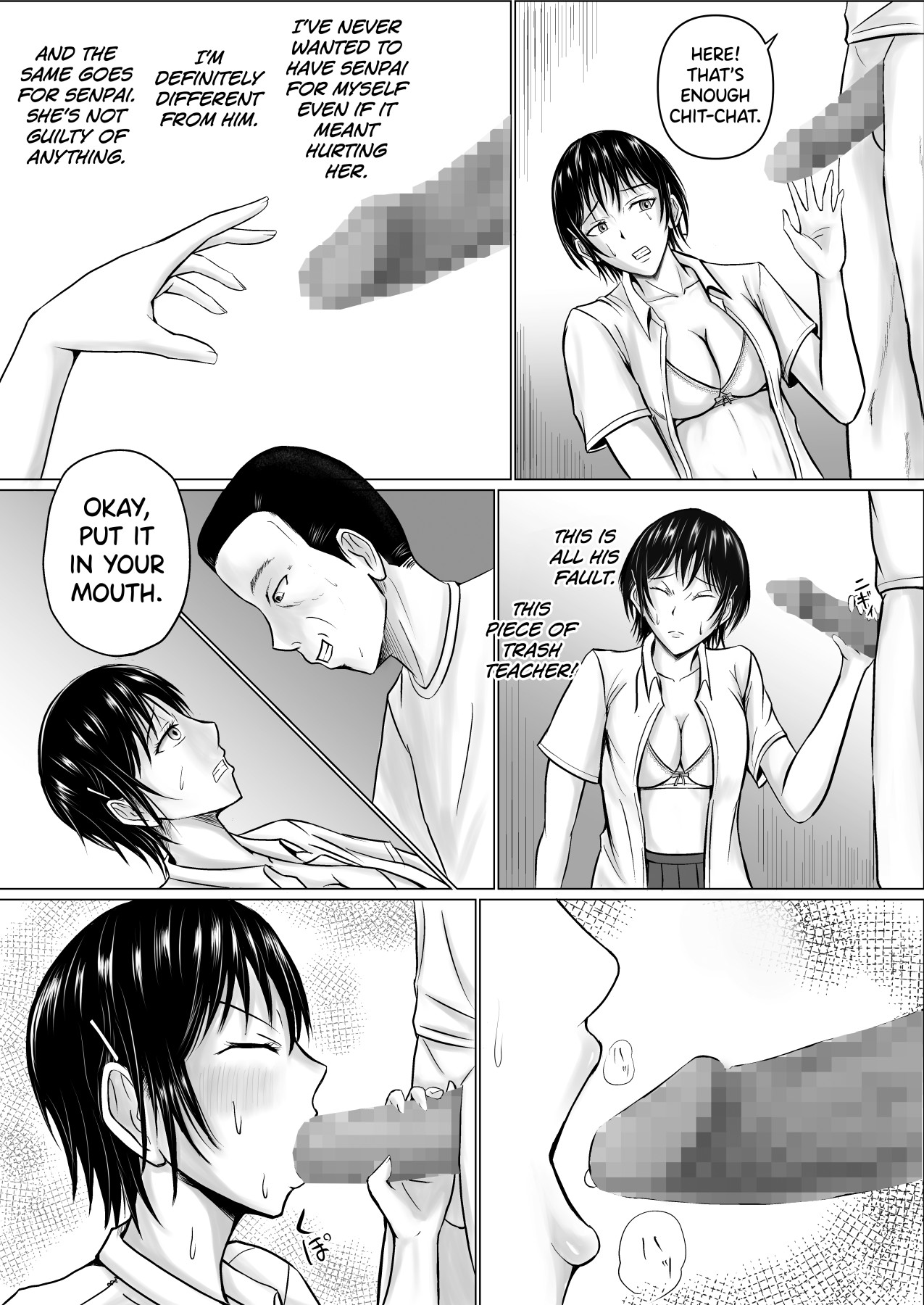 Hentai Manga Comic-I Will Protect Senpai's Body-Read-33